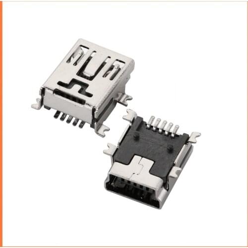 20Pcs Micro USB Socket Jack Connector 5Pin USB Connector Port 5P SMD Charging Connector