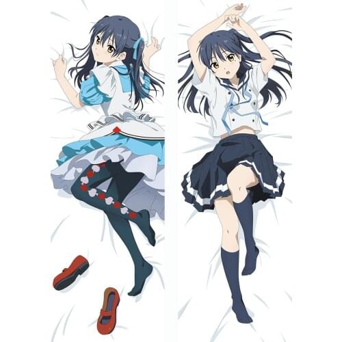 2020-May Update Japanese Coscase Anime HELLO WORLD Dakimakura Decorative Pillow Case Ichigyou Ruri Hugging Body Pillow Cover