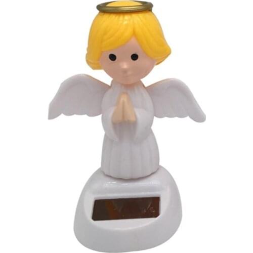 60% Hot Sale Solar Power Auto Decor Automatical Swing Angle Car Interior Dashboard Ornaments