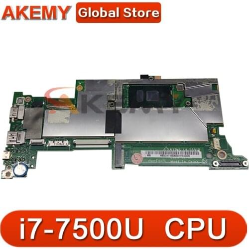 Akemy laptop Motherboard For ACER Aspire S5-371 i7-7500U Mainboard LA-D591P SR2ZV