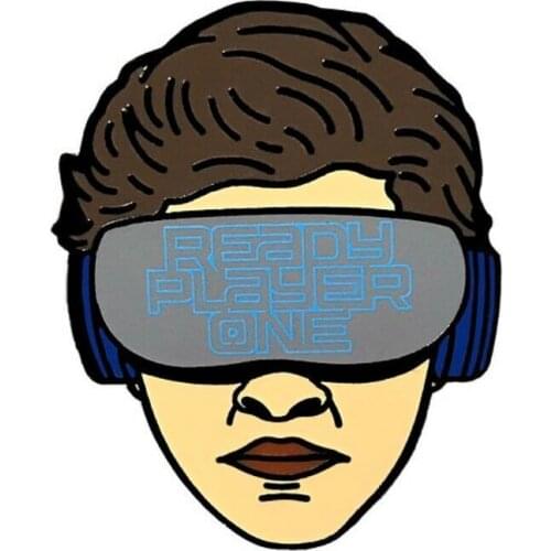 Custom READY PLAYER ONE Jewelry Hard Enamel Brooch Can be Customized with Your Logo