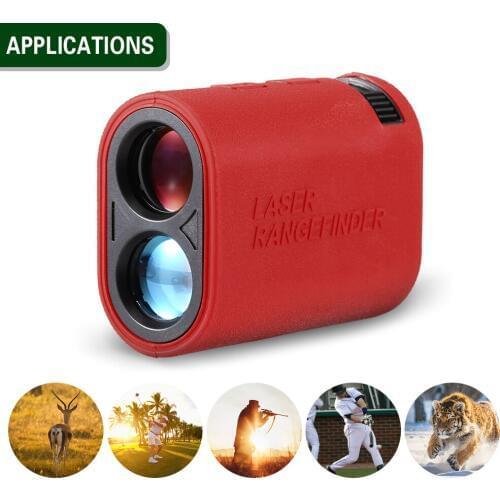 Golf Rangefinder 600m / 900m Hunting Golf Range Finder Distance Meter Monocular Telescope of Golf Training Accessories