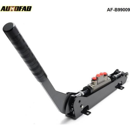 Tandem Hydraulic Handbrake Alloy Hand Brake Lever 4 Line Split Diagonal AF-B99009