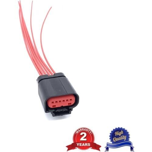 MAF Air Mass Flow Sensor Wire Harness Pigtail Plug Cable Connector For Citroen Fiat Ducato Ford Volvo S80 Peugeot Land Rover