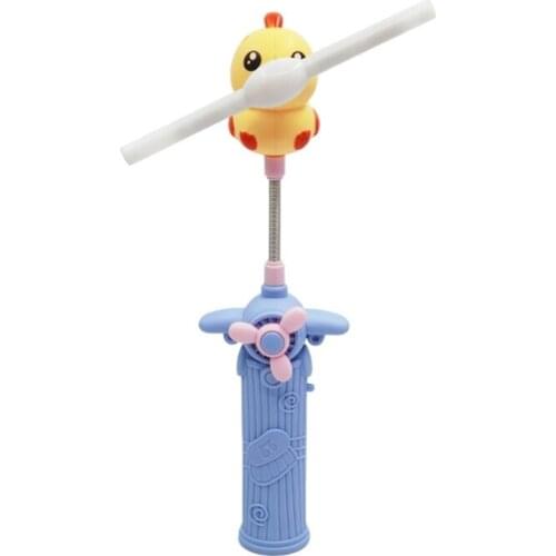 Little Yellow Duck Windmill,Electric Lighting Spinning Music Toy Glowing Party for Kids Toy Gifts Night Market. A2UB
