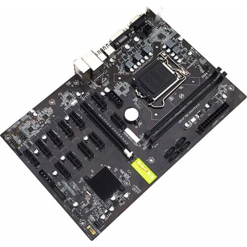 B250 mining motherboard 12 GPU Bitcoin Crypto Etherum Mining JW B250P B250-BTC PRO DDR4 LGA 1151 Motherboard