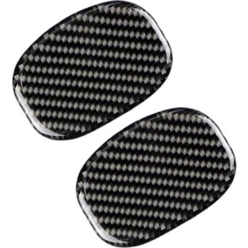 Car Seat Back Handle Cover Stickers Cover Trim Interior Decorative Carbon Fiber Stickers for Mini Cooper F55 F56 F57