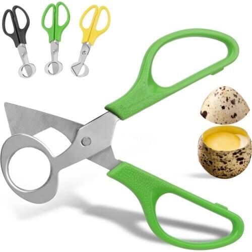 Quail Egg Shell Scissors Rust Resistant Kitchen Tools Cigar Cutters Multifunction Stainless Steel Blade Durable