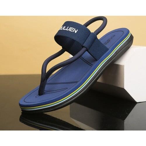 Summer Flip Flops Men Fashion Weaving Mens Designer Sandals Lightweigt Man Dual Sandals Slippers Beach Flip Flops ciabatte uomo