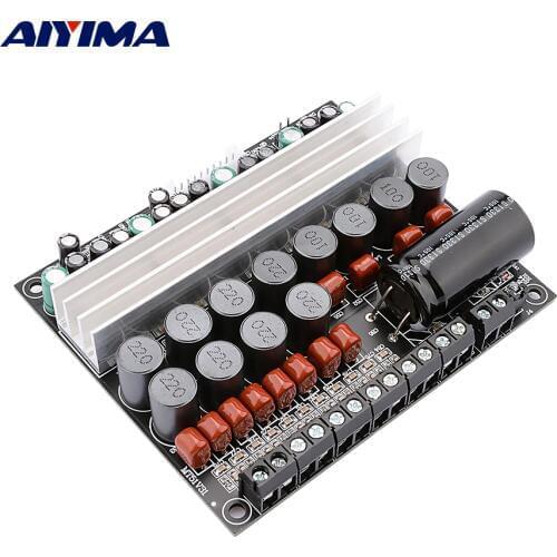AIYIMA TPA3116 Power Amplifier Audio Amp 6 Digital Sound Amplifier 50W*4 Surround 100W*2 DIY 5.1 Home Theater PC Decoder DVD CAR