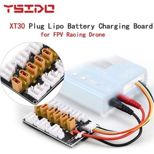 1S-3S 20A XT30 Plug Lipo Battery Parallel Charging Board for RC Racing Drone IMAX B6 Charger RC Car Balance Charge Parts