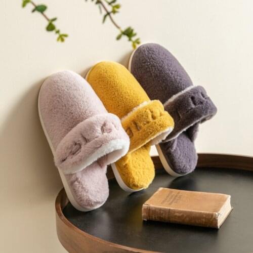 Woman Slippers Bedroom Lovers Winter Slippers Warm Home Slippers Women Shoes Indoor Snug Sneakers House Slippers