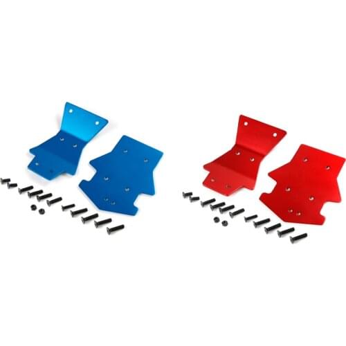 Aluminum front skid plate +rear skid plate for Losi 5ive T ,KMX2 ,ROVAN LT rc parts