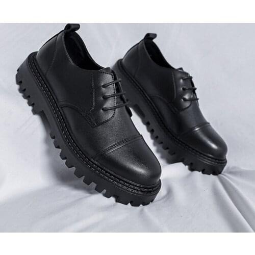 Black Casual Business Shoes Men Fashion Wedding Shoes for Men 2021 Black Man Luxury Brand Elegant Men Dress Shoes Leather Sapato