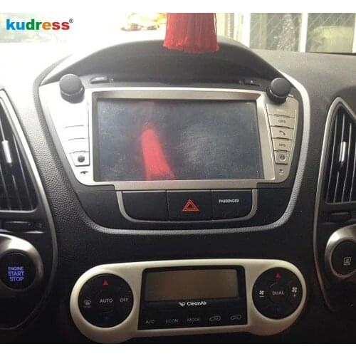 For Hyundai Tucson ix35 2011 2012 2013 2014 2015 Interior Accessories Center Control moulding Air Condition Outlet Cover Trim