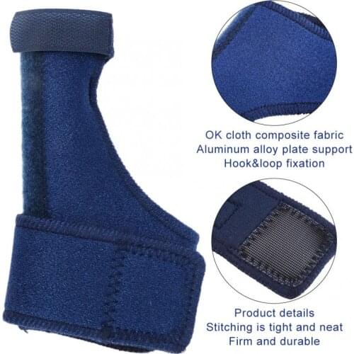 Breathable Soft Thumb Correction Belt Adjustable Finger Brace Support Fixing Strap Finger Fixing Strap Average Size