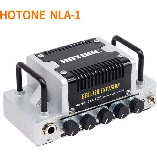 Hotone Nano Legacy British Invasion 5 Watts Compact Guitar Amp Head with 3 Band EQ NLA-1
