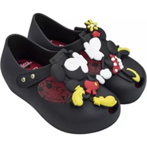 The latest mini melissa Melissa Mickey Mouse cartoon baby casual shoes running shoes breathable pcv