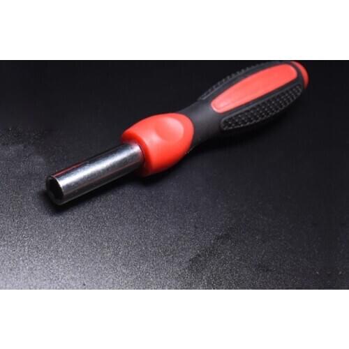 1/4" 6.35mm Magnetic Screwdriver Handle Multi Function Bolt Driver Non-slip CR-V Screw Driver Multifunctional Screw-driving Tool