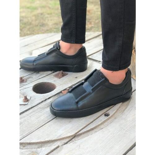 Mancastello Genuine Leather Casual Male Shoes