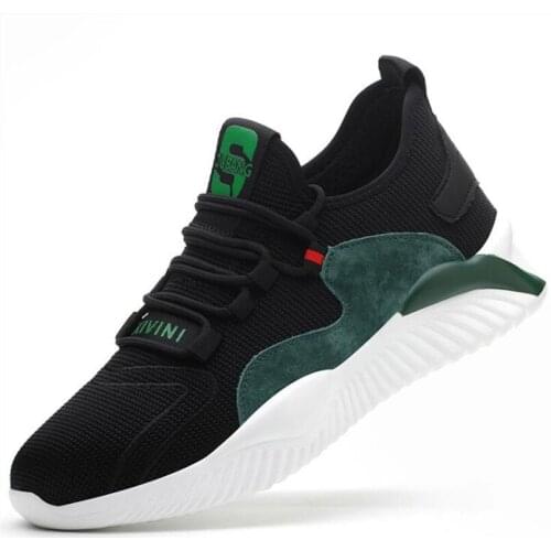 Men Women Work Shoes Steel Toe cap Safety Boots European Standard Anti-smash Anti-puncture Sport Shoes Safety Shoes Dropshipping