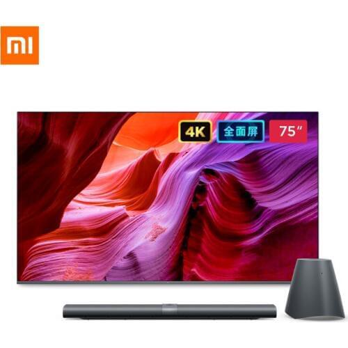 New Xiaomi Mi Mural TV Pad 75 Inchs Big Screen Smart TV Home Theater Real 4K HDR Ultra Thin Television Subwoofer DOLBY DTS TV