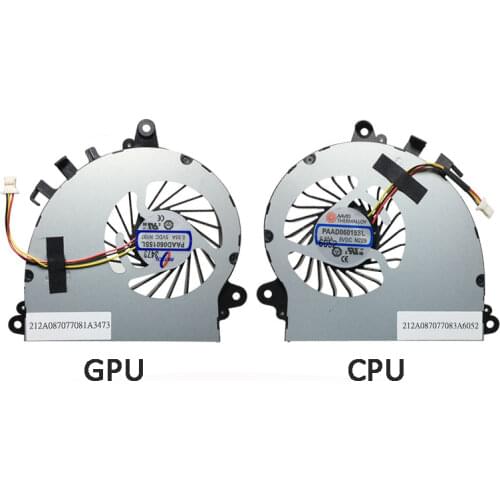 New for MSI GS70 2PE GS70 2QE GS70 MS-1771 ONC laptop CPU Cooling fan PAAD06015SL 3PINS