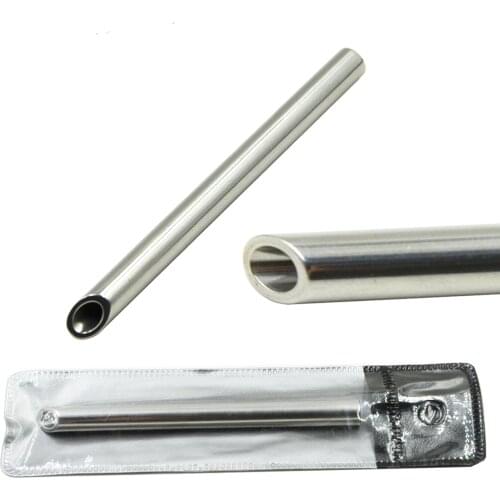Stainless Steel Body Jewelry Piercing Receiver Holding Tool Piercer Needle Receiving Tube Holder for Receive Pierce Needles
