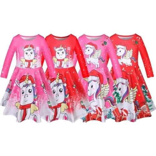 Christmas Dress Baby Girl Clothes 3-10 yrs New Year Princess Costume Infant Girls Xmas Gift Baby Christmas Party Dress