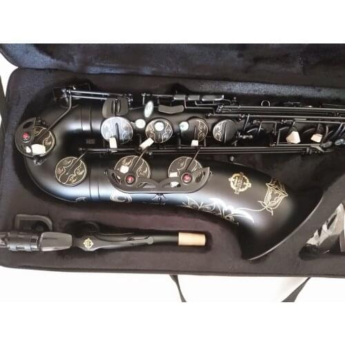 Super New Tenor Saxophone High Quality Sax B flat Tenor saxophone playing professionally paragraph Music Black Saxophone