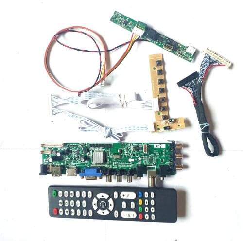 T215HVN01.0 T215HVN01.1 T215HVN01.2 upgrade AV HDMI-Compatible VGA DVB screen 3663 TV digital 1920*1080 30 pin LVDS LCD board