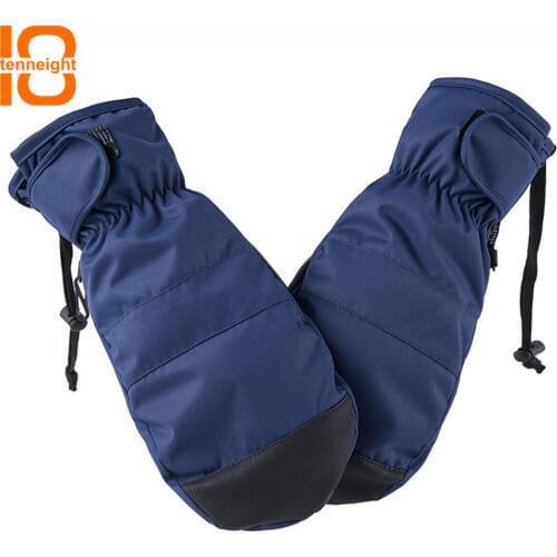 TENNEIGHT Ski gloves for men and women Waterproof Thermal winter snowboard gloves Snowmobile Motorcycle Riding Adult Snow Gloves