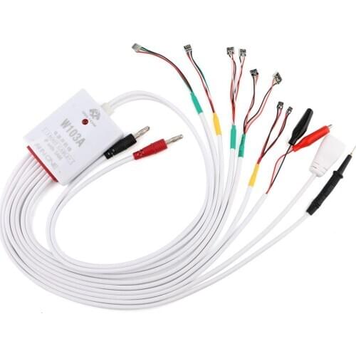 W103A DC Power Supply Current Test Cable Dedicated for iPhone 11 Pro max X XS MAX 8 7 6 6S Plus 5S 5G for samsung all phones