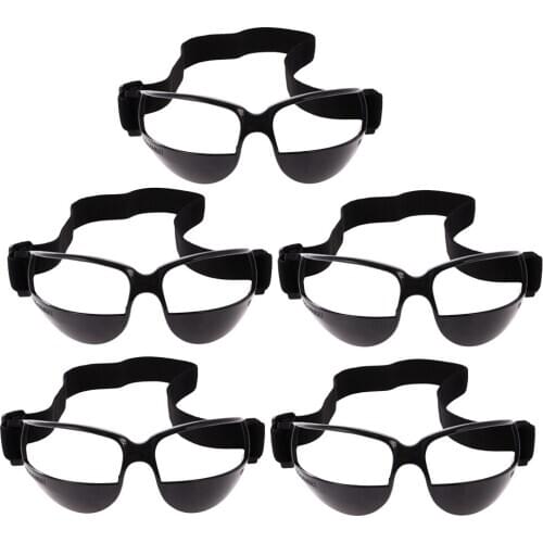 Pack 5) Basketball Goggles Dribble Specs Eye Glasses Handling Training Aid