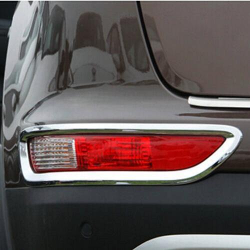 1 Pairs Car Styling Auto Rear Fog Lamp Cover Daytime Running Lights Frame Decoration Trim Car-Styling For KIA Sportage QL 2016