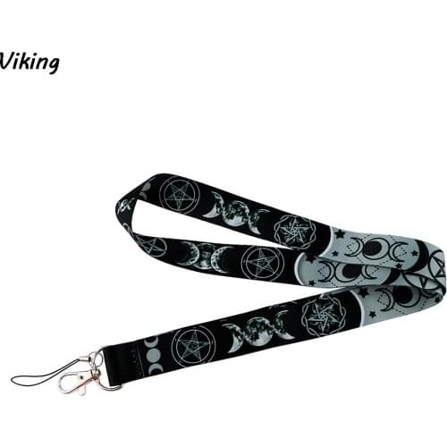 20pcs/lot G1867 Fashion Moon goddess Cartoon Necklack Lanyard Key Gym Strap Multifunction Mobile Phone Decoration