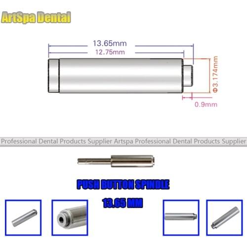 5pcs 13.65mm Dental Push Button Spindle For dental handpiece Cartridge Rotor