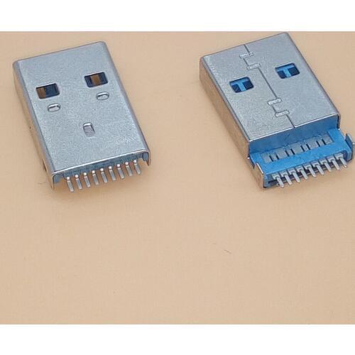 5pcs USB 3.0 A Type Male Plug Connector for High-speed Data Transmission