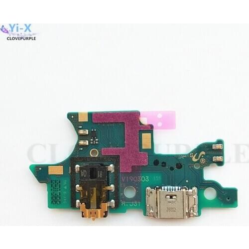 5x Dock Connector Original USB Charger Charging Port Flex Cable Board With Microphone Replacement For Samsung A750 A7 2018