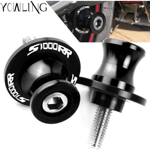 8MM For BMW S1000XR S1000RR S1000R S1000 RR 2014 2015 2016 2017 2018 Motorcycle Accessories Swingarm Spools slider stand screws