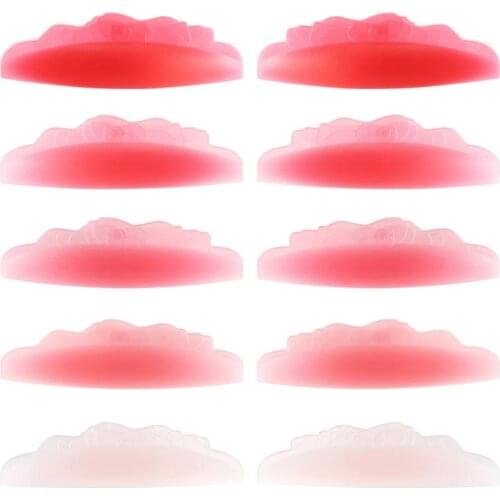 8 Pairs Eyelash Perming Pad Silicone Eyelashes Perming Curler Reusable Lash Lift Shield Pads For Perfect Lasting Eyelash