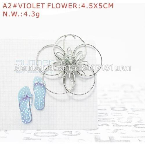 A2 VIOLET PAPER/NOTE CLIP PRACTICAL/NOVELTY/CREATIVE STAINLESS HAND-MADE ART CRAFTS WEDDING&BIRTHDAY&HOME&OFFICE&GIFT&PRESENT