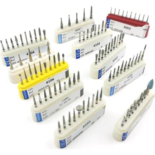 Diamond Dental FG High Speed Burs Drill for Polishing Smoothing Kit Teeth Whitening Care Tool