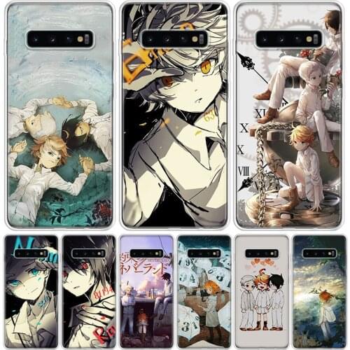 The Promised Neverland Anime Cover Phone Case For Samsung Galaxy S10 S20 Ultra Note 10 9 8 S9 S8 J4 J6 J8 + Lite Plus Pro S7 Coq