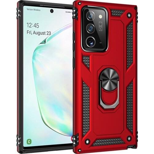 Magnetic Ring Holder Bracket Luxury Case For Samsung Galaxy S21 S20 FE S10 Plus S9 Note 20 Ultra A50 A70 A31 A51 A71 Phone Cover