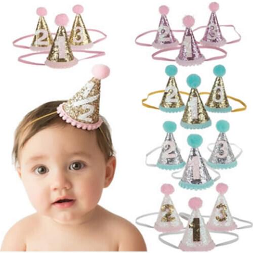 Baby Hair Accessories Crown Hats Baby Hair Band Shooting Props Princess Headdress Kids Girls Newborn Headband Ribbon Headwear