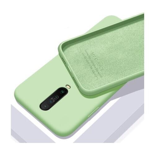 For Xiaomi Redmi K30 Case Soft Liquid Silicone Slim Skin Protect back cover Case for Xiaomi redmi k30 5G full cover phone shell