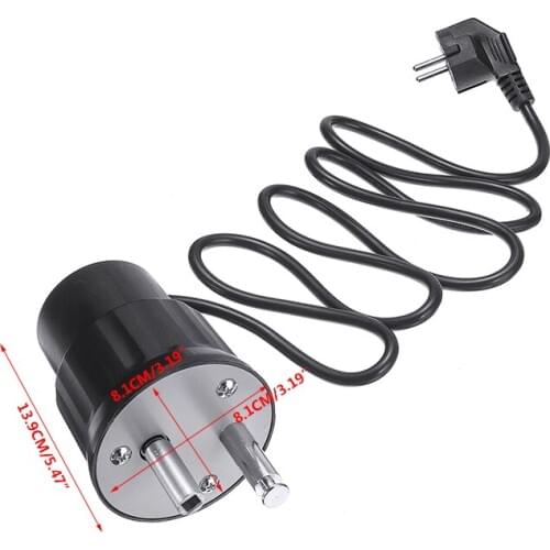 Electric Barbecue Rotisserie Roaster Motor 220~240V BBQ Aluminum Roast Rotisserie Grill Motor Rotator Outdoor Barbecue Tool