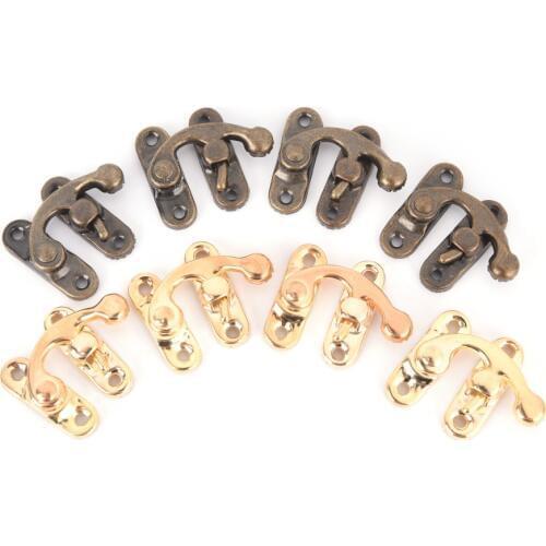 10Pcs/Lot Metal Lock Curved Buckle Horn Lock Clasp Hook Bag Accessories DIY Handbag Closure Locks