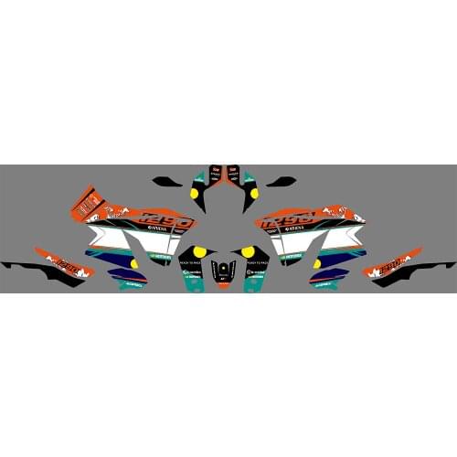 Motorcycle Team Graphic & Backgrounds Decal Sticker Kits for KTM 1290 SUPER ADVENTURE R 2007-2020